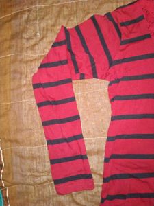 Striped Long Sleeve Top