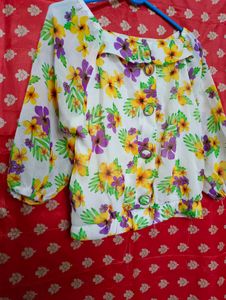 Flower Design Top