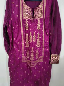 Ethnic Kurta With Trousers