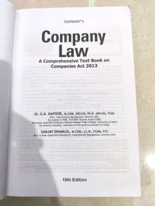 Company Law - Taxmann&#39;s
