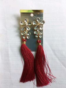 Tassel Flower Earrings