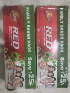 Dabur Red Toothpaste 1000gram Pack Of 2 500gram