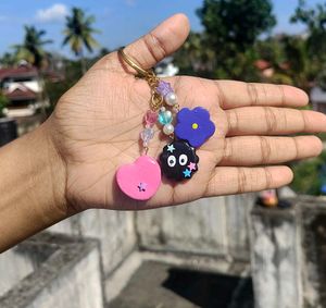 Ghibli Soot Spirit Charms Keychain