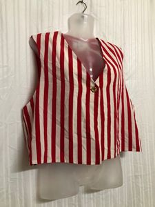 Nugarp Collections Red Waistcoat