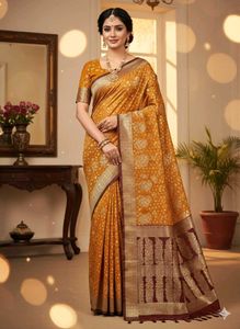 Elegant Ethnic Banarasi Saree💗