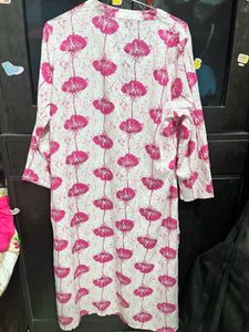Pink Design Kurta