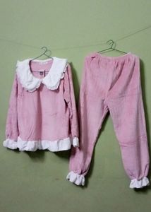 New/Unused Korean Fluffy Soft Wool Cord Set