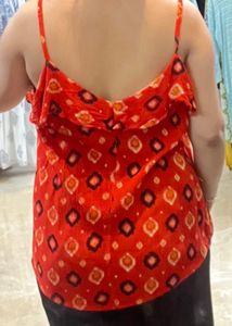 New Orange Top