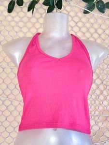 Size Small 🎁Buy 2 Get 1 Free 🎁Pink Halter Top