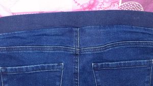 Dark Blue Denim Jeans