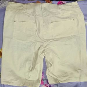 White Bermuda Shorts