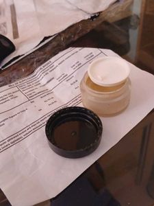 beautiful black Hizab with Avacado night cream