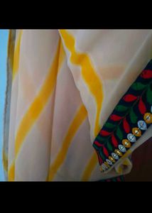 💛💙New Saree for NU YR💥