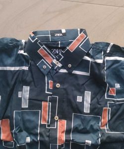 Abstract Print Shirt