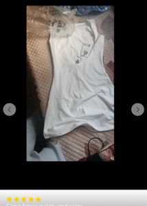 NEW WITH TAG- Newme White solid mini dress