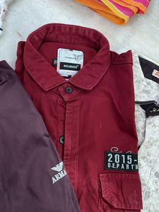 4 Shirts &amp; 1 T-shirt Combo Set