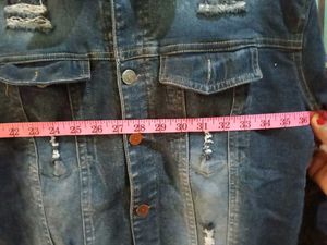 Distressed Denim Jacket
