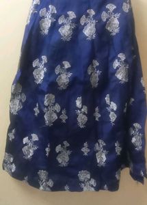 Silks Febric Endo western Lehnga