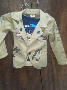 Boys Blazer &amp; Shirt Set