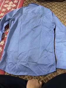 Max Blue Checkers Shirt
