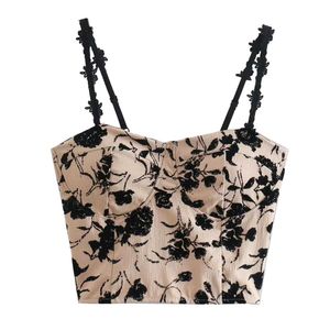 Y2k Floral Corset Top 🖤