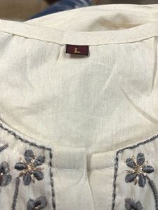 Floral Embroidered Kurta Set