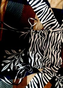Fancy Tiger Print Crop Top