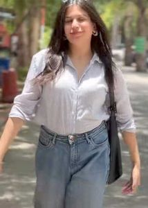 Stripped Crop Trendy Shirt