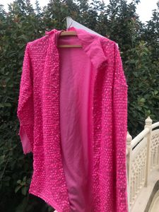 Pink Sequin Jacket