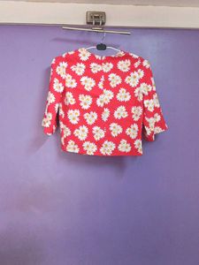 Floral Crop Top