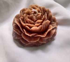Peony Flower Candle