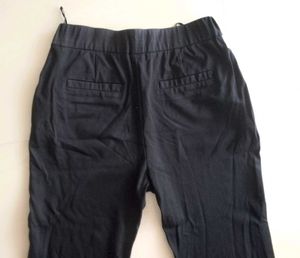 Black Formal Trousers – office Wear, Size 28