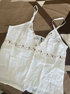 Y2K Beaded Top