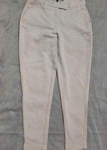 Cream Cotton Pant