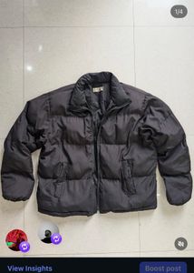 Black Puffer Jacket | David Chen