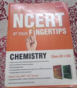 Objective NCERT at Your Fingertips Chemistry (Class XI+XII)