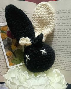 Chrochet Voodoo Bunny Head
