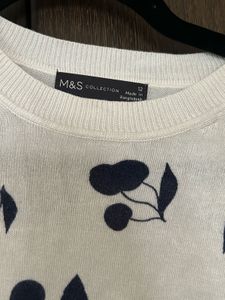 M&amp;S Cherry Print Tee
