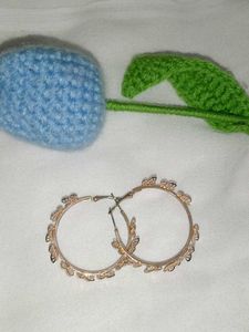 Butterfly Hoop Earrings