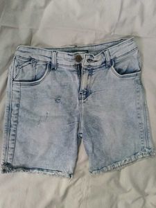 Denim Cut Off Shorts