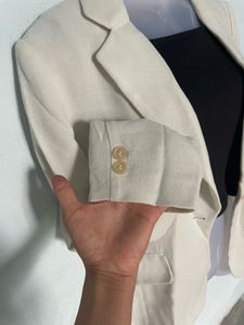 Elegant White Blazer