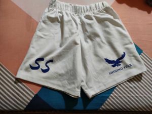 White Casual  sport wear Capri