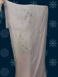 Floral Embroidered Unstitched Suit