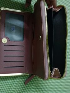 Pink Quilted Wallet
