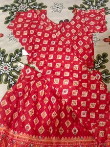 Red Lehenga Choli Set baby girl 18-20 months