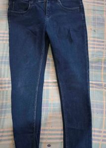 Dark Blue Denim Jeans
