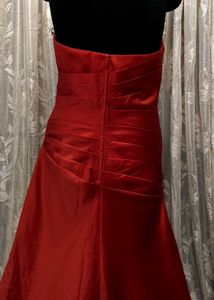 Davids Bridal Wear Imported Surplus Red Gown