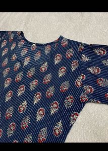Floral Print Kurta