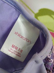 (1200)Sparkly Purple Sequin Top