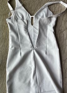 White Mini Zara Dress